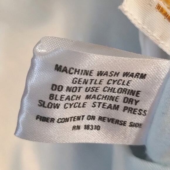 Vintage NEW Barbizon Cuddleskin Darlene Baby Blue Satin Lace Ruffled Night-Gown - Picture 12 of 13